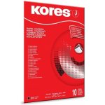 Kores Uhlový papír 1200 A4 černý/10 listů – Sleviste.cz