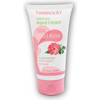 Herbacin Wellness Wild Rose krém na ruce tuba 75 ml