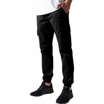 Urban Classics Washed Cargo Twill Jogging pants olivové