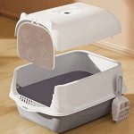 ProPet Toaleta krytá s filtrem a dvířky 50 x 37 x 34 cm – Zboží Dáma