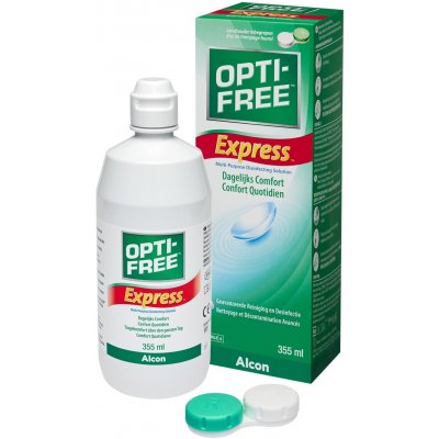 Alcon OPTI-FREE Express víceúčelový dezinfekční roztok na kontaktní čočky 355 ml – Hledejceny.cz