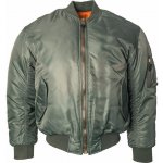 MilTec bomber US MA1 style zelená – Zboží Dáma
