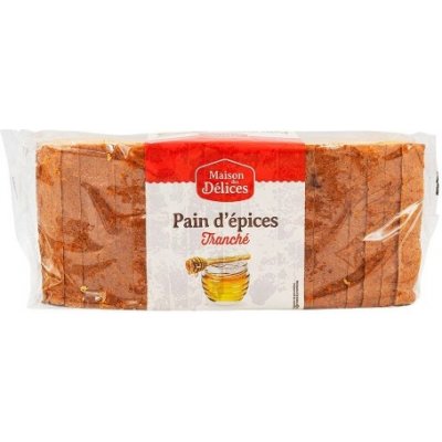 AGI PLÁTKOVANÝ PERNÍK, BALENÍ PAIN D'ÉPICES EN TRANCHES, PAQUET 500 g – Zboží Dáma