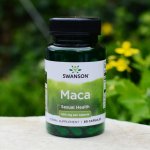 Swanson Maca Horská Lepidium meyenii 500 mg 60 kapslí – Hledejceny.cz