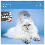 Cats nástěnný 2026 – Zboží Mobilmania