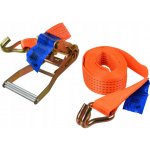 Popruh upínací s ERGO ráčnou a hákem, 6m/5T/50mm GEKO – Zboží Mobilmania