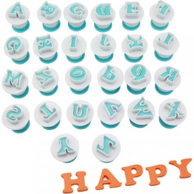 Vykrajovátka s pístem abeceda velká písmena – Sleviste.cz