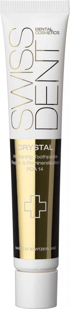 Swissdent regenerační zubní krém s bělicím efektem Crystal (Repair Whitening Toothcream) Objem 50 ml