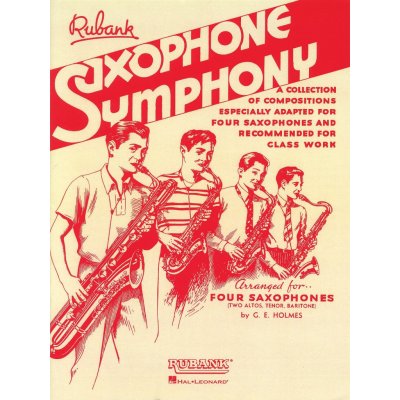Saxophone Symphony devět klasických skladeb pro čtyři saxofony AATB