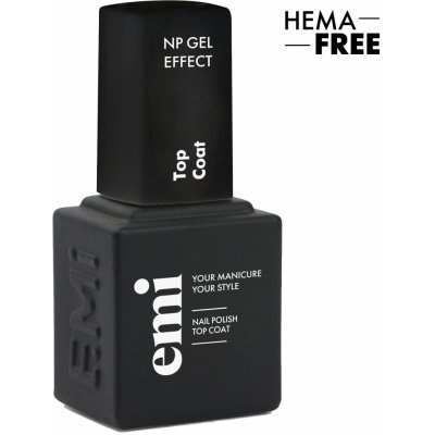 E.Mi Ultra Strong Gel Effect Top Coat 9 ml