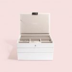 Stackers šperkovnice 3v1 White Classic Set bílá – Zboží Dáma