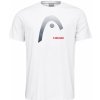 Pánské sportovní tričko Head Club Pánské tričko Carl T-Shirt Men White