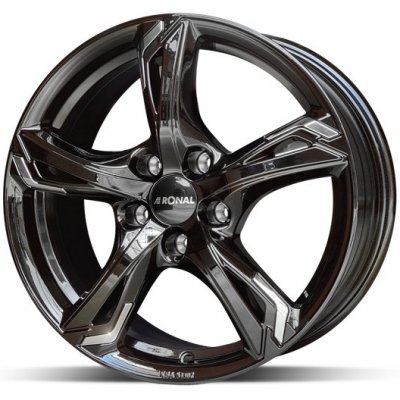 Ronal r62 7,5x18 5x112 ET45 chrome jetblack – Sleviste.cz