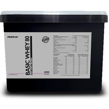 Prom-IN Basic Whey 80 4000 g