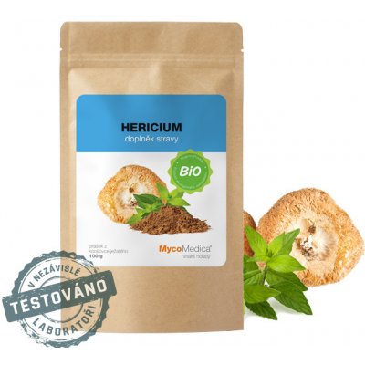 MycoMedica Hericium prášek BIO 2 x 100 g – Hledejceny.cz