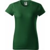 Dámská Trička MALFINI Základní bavlněné dámské tričko Zelená lahvová