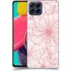 Pouzdro a kryt na mobilní telefon Samsung Pouzdro ACOVER Samsung Galaxy M53 5G s motivem Floral I