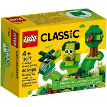 LEGO® Classic 11007 Zelené kreativní kostičky