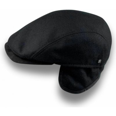 Krumlovanka zimní bekovka skryté klapky na uši Ho-023-GB-1 černá – Zboží Mobilmania