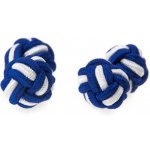 Avantgard Knots manžetové uzlíky modrá-bílá 614-1801 – Zboží Dáma