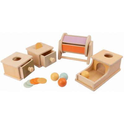 Joybex Montessori krabičky set MT-002-SET – Zboží Mobilmania