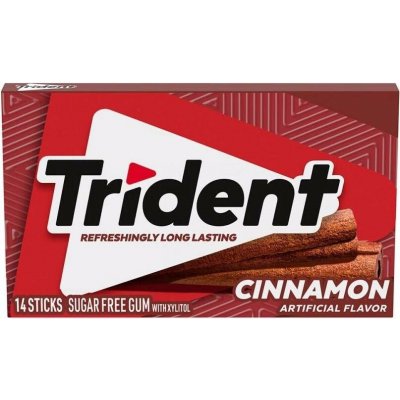 Trident žvýkačky bez cukru se skořicovou příchutí 31 g – Hledejceny.cz