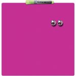 Nobo Tabule magnetická popisovací 360 x 360 mm, růžová – Zboží Živě