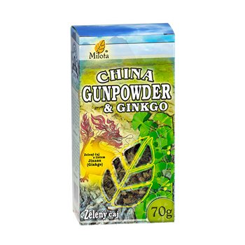 Milota GUNPOWDER s ginkgem 70 g