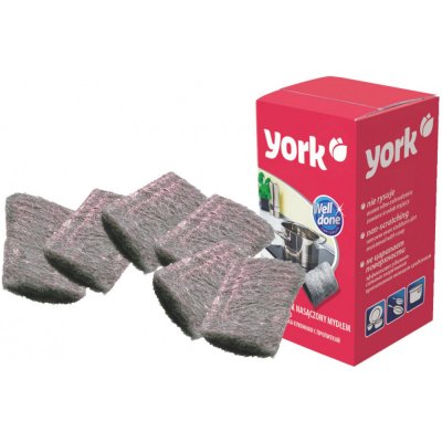 YORK kuchyňská houbička napuštěná mýdlem 6 ks – Zboží Dáma