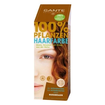 Sante Rostlinná barva na vlasy Ořech 100 g