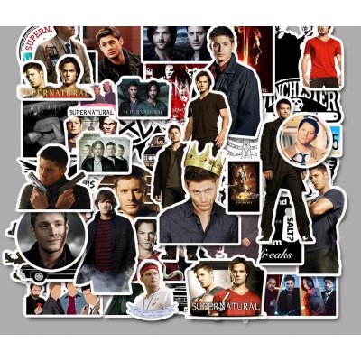 Set 50 samolepek Supernatural (Lovci duchů) – Hledejceny.cz