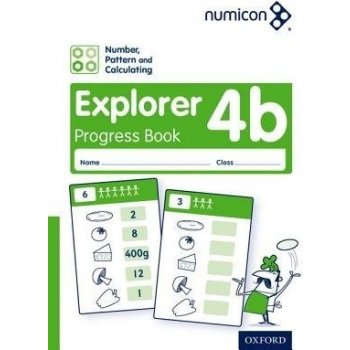 Numicon: Number, Pattern and Calculating 4 Explorer Progress Book B Pack of 30 Campling Jayne