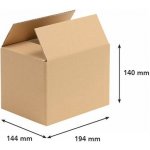 Obaly KREDO Kartonové krabice 194 x 144 x 140 mm 3VVL – Zboží Mobilmania