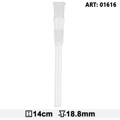 Boost Skleněný adaptér 18,8mm 14cm – Zboží Mobilmania