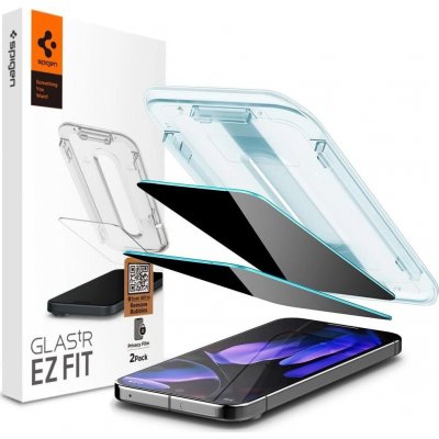 Spigen Glas.tR EZ-FIT 2 ks – Privacy tvrzené sklo pro Google Pixel 9 pro XL KF2346487 – Sleviste.cz