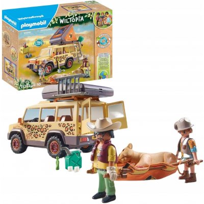 PLAYMOBIL 71293 Wiltopia S terénním vozidlem se lvy – Zboží Živě