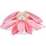 DouDou et Compagnie Paris dárková sada plyšový usínáček králíček růžový 28 cm – Zboží Dáma