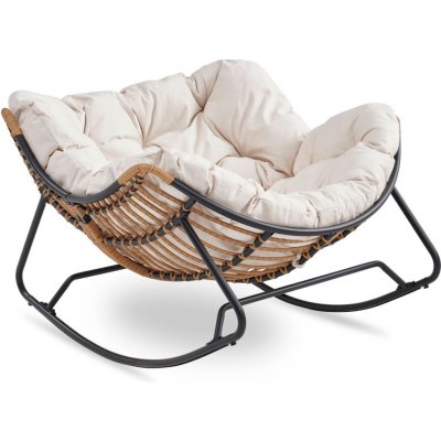 Vivaldi Houpací Elton béžové/černé – Zbozi.Blesk.cz