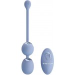 Pretty Love Willie vibrační venušiny kuličky - modré – Zboží Dáma