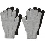 esmara Pánská čepice rukavice šála rukavice šedá/černá – Zboží Dáma