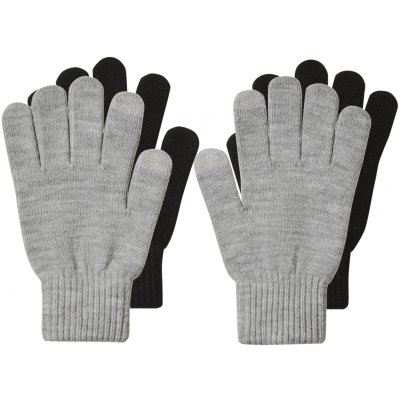 esmara Pánská čepice rukavice šála rukavice šedá/černá – Zboží Dáma