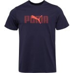 Puma Essentials LOGO LAB TEE pánské triko tmavě modrá – Sleviste.cz