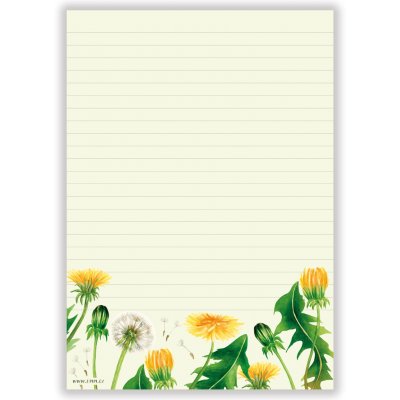 ePiPí Trhací blok A5 Pampelišky Bez magnetu – Zboží Živě