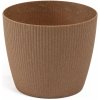 Květináč a truhlík LAMELA květináč Magnolia ECO Jumper 220 mm natur