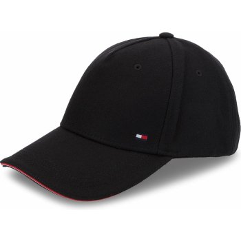 TOMMY HILFIGER Melton Corporate Cap AM0AM03996 Černá