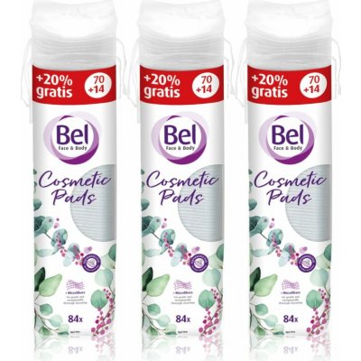 Bel Face & Body odličovací tampony výhodné balení 3 x 84 ks – Zboží Dáma