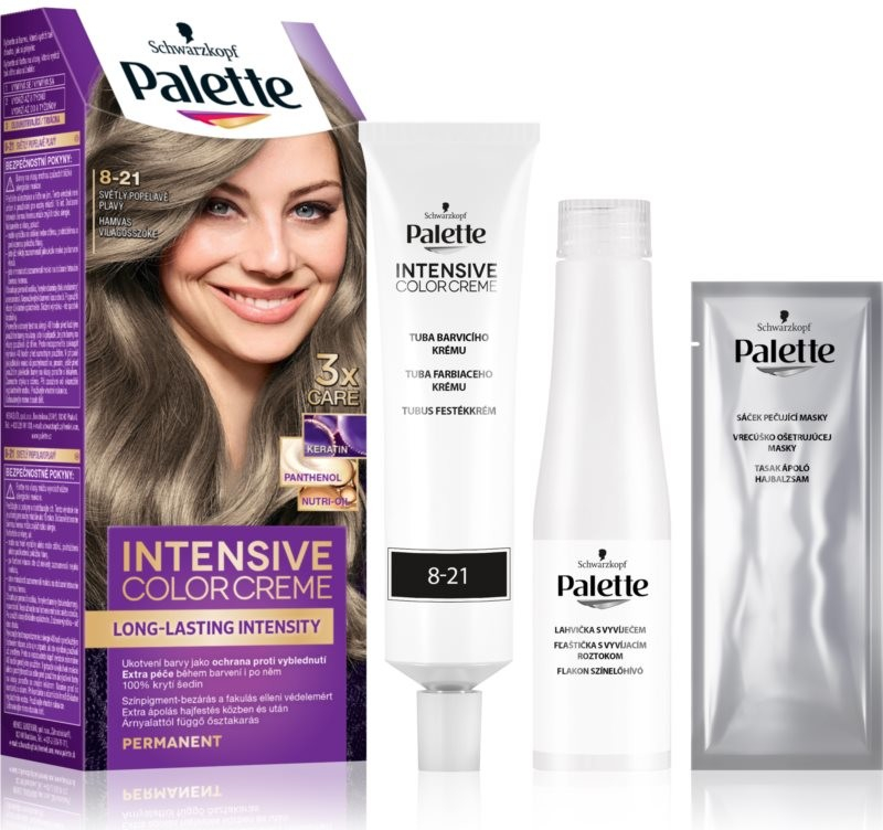 Palette Intensive Color 8-21 světlý popelavý plavý 50 ml