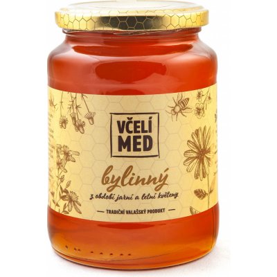Včelí produkty Kolínek Včelí med bylinný 950 g – Sleviste.cz