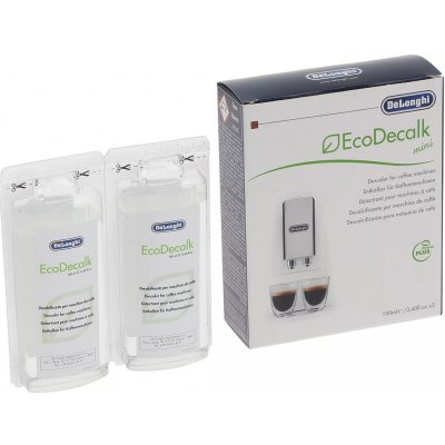 DeLonghi DLSC200 EcoDecalk Mini originální odvápňovač kávovarů 2 x 100 ml 5513296011 – Hledejceny.cz