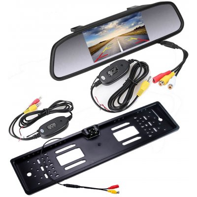 PODOFO Parkovací set LCD 4,3" + kamera 4 LED | Zboží Auto